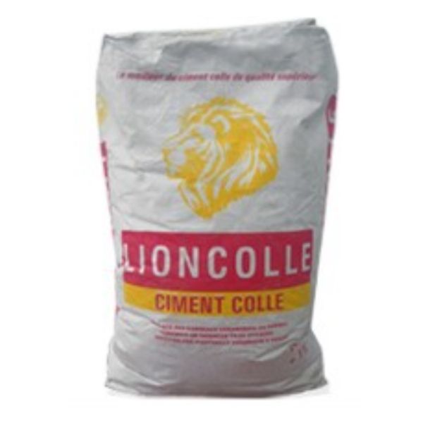 CIMENT COLLE LION COLLE GRIS 20KG